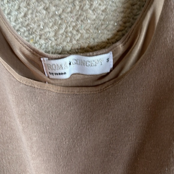 Brown sweatshirt sport bra - Picture 2 of 4